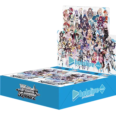 ブースターパック ホロライブプロダクション Vol.2のパッケージ