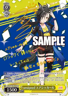 unsigned エアシャカール(サイン入り)