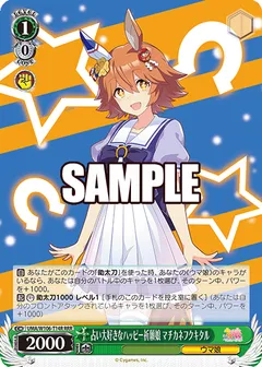 占い大好きなハッピー祈願娘 マチカネフクキタル